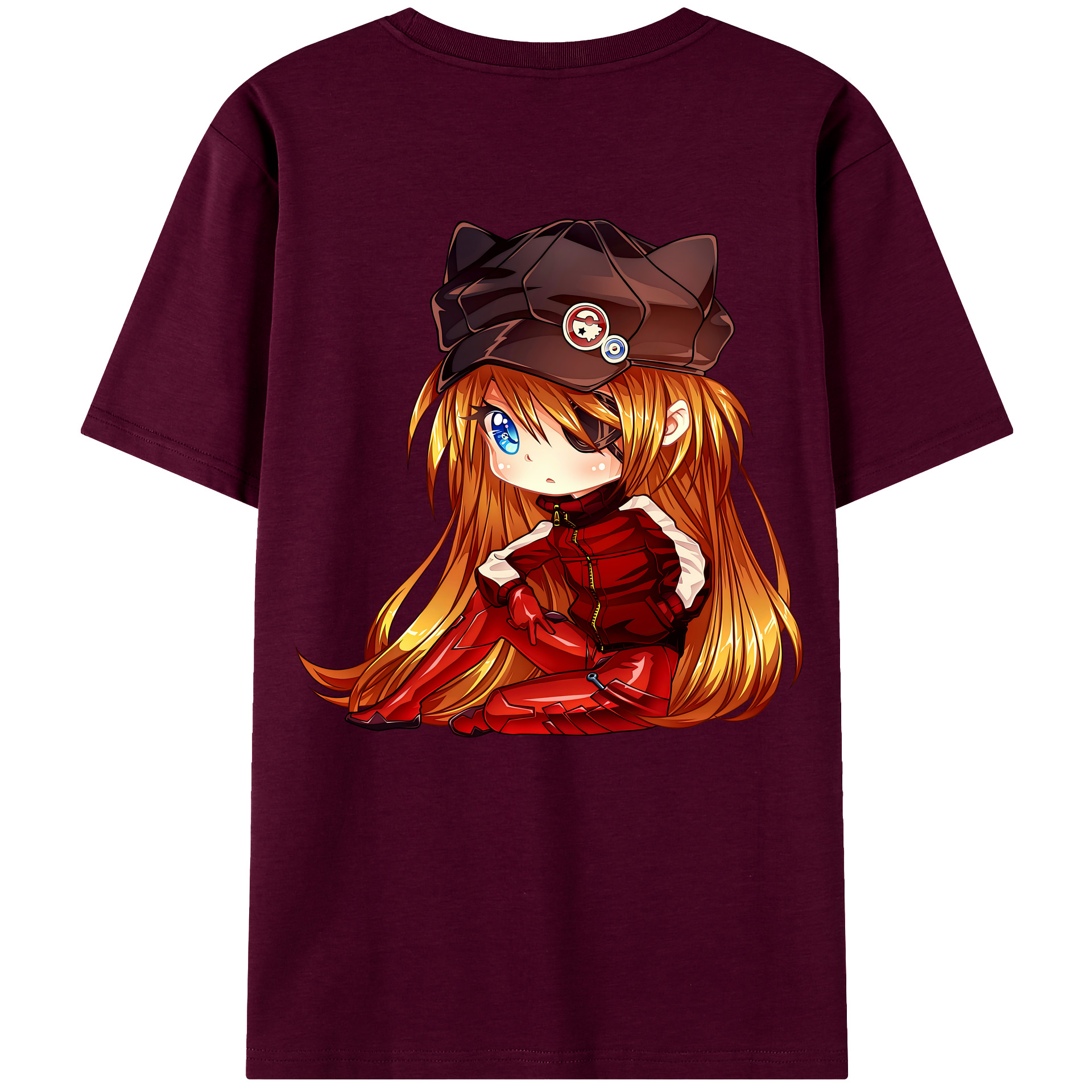 （画像用） EVA 新世紀エヴァンゲリオン レディース半袖Tシャツ(バックプリント)